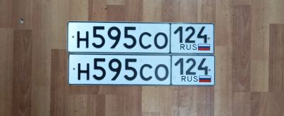 Лот: 25897122. Фото: 1. Госномер 595. Госномера