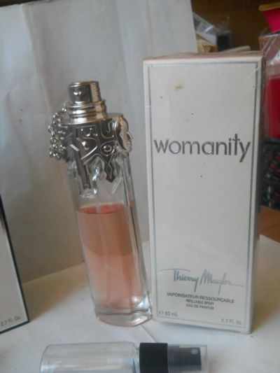 Лот: 2712464. Фото: 1. Womanity Thierry Mugler 20мл. Женская парфюмерия