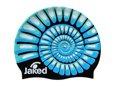 Лот: 4433578. Фото: 1. Шапочка Jaked Seashell, blue. Плавание