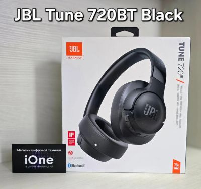 Лот: 25064072. Фото: 1. Наушники JBL Tune 720 BT Black... Наушники, гарнитуры