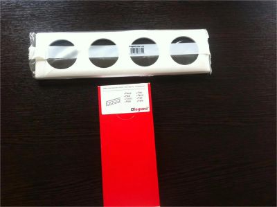Лот: 10237763. Фото: 1. Рамка 4 П белый Celiane 068634. Электроустановочные изделия