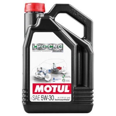Лот: 20067590. Фото: 1. MOTUL LPG-CNG 5W-30 4 L 110665... Масла, жидкости