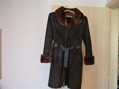Лот: 563484. Фото: 1. Два в одном! Двусторонняя дубленка-шубка. Верхняя одежда