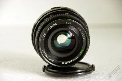 Лот: 1687506. Фото: 1. редкий объектив hanimex 28 f2... Объективы