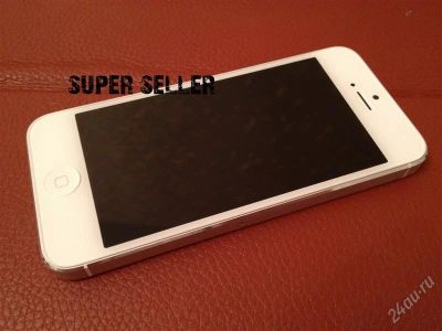 Лот: 2435102. Фото: 1. Apple iPhone 5, 16gb, White/Белый... Смартфоны