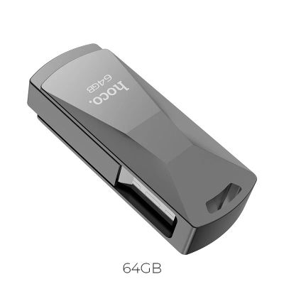 Лот: 16621259. Фото: 1. Флешка USB 3.0 64Gb Hoco UD5 silver... USB-флеш карты