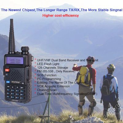Лот: 6319620. Фото: 1. Рация Baofeng UV-5R + Антенна... Рации, радиостанции