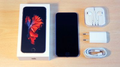 Лот: 10254850. Фото: 1. iPhone 6s 64gb space gray. Смартфоны