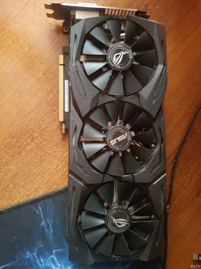 Лот: 18449676. Фото: 1. Asus Geforce GTX 1070 STRIX OC. Видеокарты