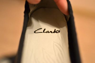 Лот: 3555703. Фото: 1. Балетки Clarks черные натуральная... Балетки