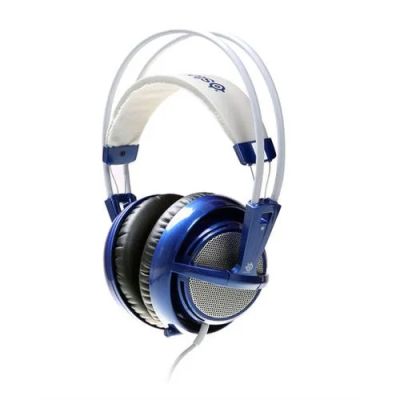 Лот: 6361007. Фото: 1. Steelseries siberia v2 Blue Edition... Акустические системы