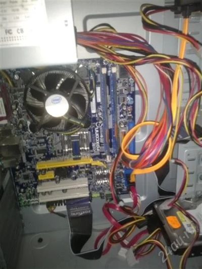 Лот: 2892903. Фото: 1. Системный блок Dual Core 2180... Компьютеры в сборе