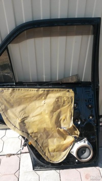 Лот: 13623550. Фото: 1. Дверь задняя L поврежденная Toyota... Кузов