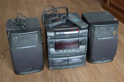 Лот: 2742782. Фото: 1. Музыкальный центр AIWA NSX-V70... Музыкальные центры, магнитолы