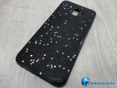 Лот: 13793411. Фото: 1. Чехол силиконовый Samsung J6 Plus... Чехлы, бамперы