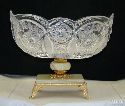Лот: 11775770. Фото: 1. Ваза конфетница фрутовница винтажная... Предметы интерьера и быта