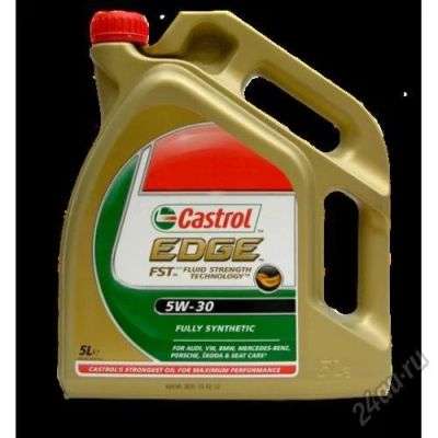 Лот: 5596365. Фото: 1. Castrol EDGE 5w-30 4л. кастрол. Масла, жидкости