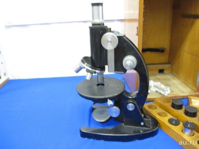 Лот: 17759919. Фото: 1. винтаж Микроскоп Chiyoda Бинокулярный... Микроскопы