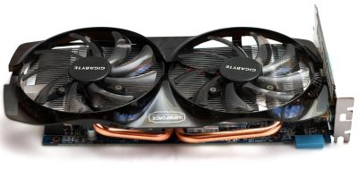 Лот: 6698659. Фото: 1. HD7850 Игровая видеокарта Gigabyte... Видеокарты