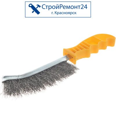 Лот: 25729571. Фото: 1. Щетка ручная латунированная Stayer... Ручной инструмент