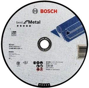 Лот: 10555871. Фото: 1. Диск отрезной BOSH 230х1,9х22... Оборудование для газосварки, резки