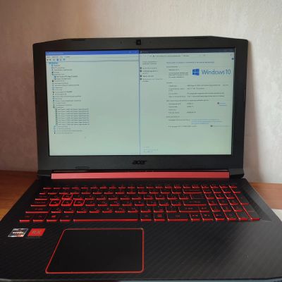 Лот: 19169573. Фото: 1. Игровой ноутбук Acer nitro 5. Клавиатуры для ноутбуков