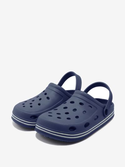 Лот: 25369338. Фото: 1. Сабо Evashoes Айрис, Синий. Шлепанцы, сланцы