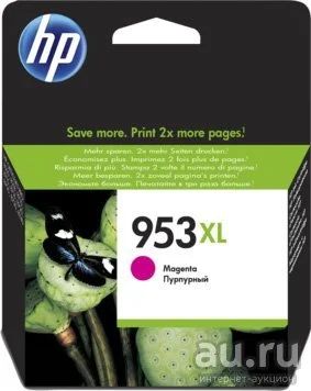 Лот: 14340695. Фото: 1. Картридж HP F6U17AE (№953XL) Magenta... Картриджи, расходные материалы