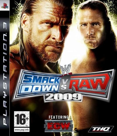 Лот: 8838835. Фото: 1. PS3 WWE Smackdown vs RAW 2009. Игры для консолей