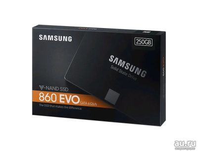 Лот: 16357335. Фото: 1. SSD:Samsung ssd 860 evo 250gb. SSD-накопители