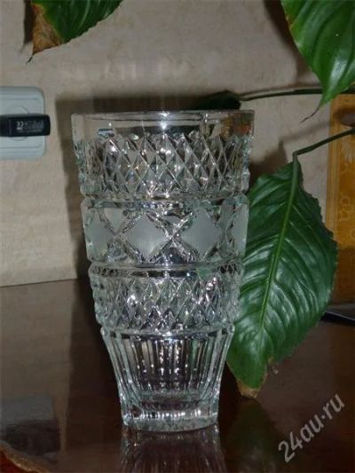 Лот: 1146183. Фото: 1. Ваза из хрусталя. Вазы