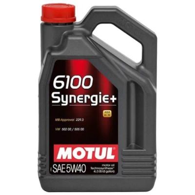 Лот: 20352266. Фото: 1. MOTUL 6100 Syn-nergy 5w40 4 л. Масла, жидкости