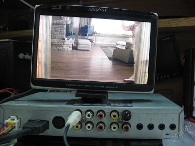 Лот: 1052332. Фото: 1. Монитор ADDZEST.Кадр в кадре. Мониторы, DVD