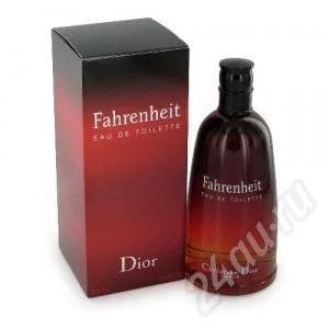 Лот: 370149. Фото: 1. Fahrenheit Dior 100ml. Унисекс парфюмерия