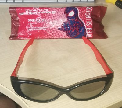 Лот: 20722237. Фото: 1. 3D очки spider man2 real D 3D. 3D-очки