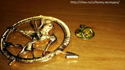 Лот: 6323643. Фото: 1. Брошь "Голодные игры". Броши