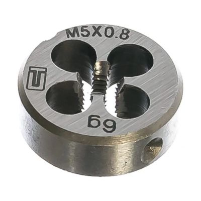 Лот: 24091098. Фото: 1. Плашка ВИЗ, 00531, М5, 0.8 мм. Ручной инструмент