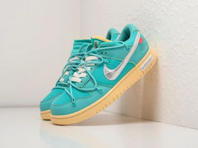 Лот: 20212803. Фото: 1. Кроссовки Nike SB Dunk Low x OFF-White. Кеды, кроссовки, слипоны
