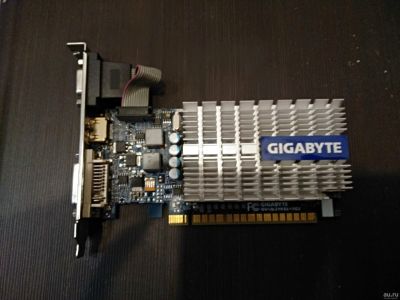 Лот: 12822849. Фото: 1. Видеокарта gigabyte nVidia GeForce... Видеокарты