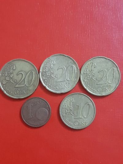 Лот: 25745639. Фото: 1. Монеты Евроценты. Европа