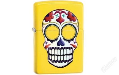Лот: 2148488. Фото: 1. Zippo Day of dead [original/U... Сувенирные мелочи