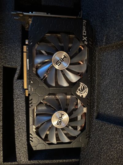 Лот: 25008851. Фото: 1. Rx 580 видео карта 4 гига. Сетевые карты
