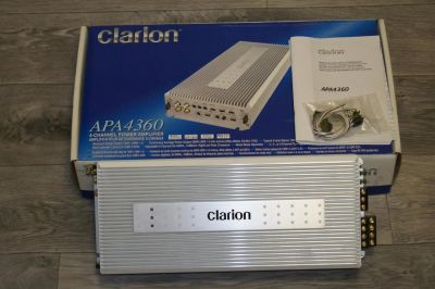 Лот: 9864256. Фото: 1. Продам усилитель Clarion APA4360... Усилители