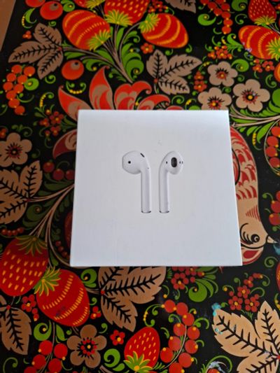 Лот: 25349652. Фото: 1. Беспроводные наушники apple airpods... Наушники, гарнитуры