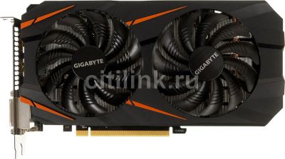 Лот: 9855902. Фото: 1. Gigabyte GeForce GTX 1060, GV-N1060WF2OC-6GD... Видеокарты