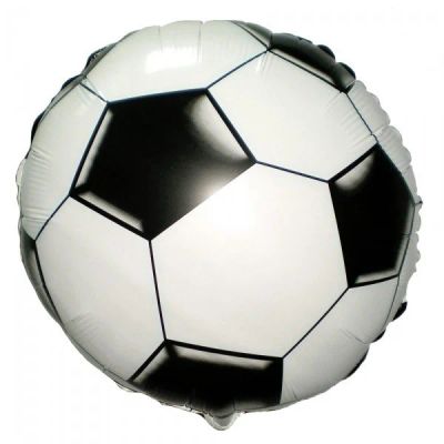 Лот: 12296283. Фото: 1. Фольгированный шар "Футбольный... Воздушные шары