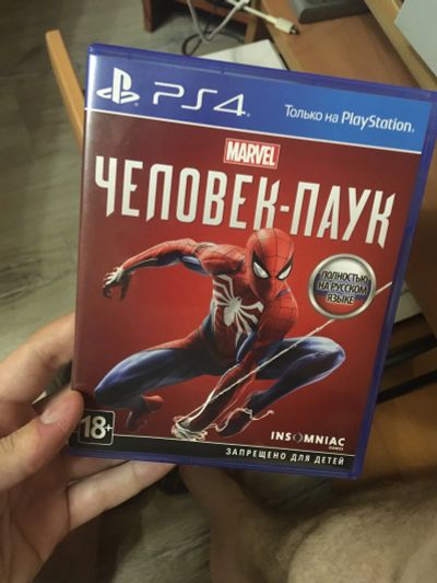 Лот: 15103752. Фото: 1. Человек паук PS4. Игры для консолей