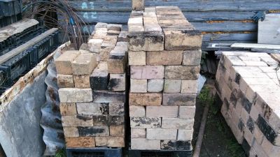 Лот: 3302552. Фото: 1. Кирпич огнеупорный (шамотный блок... Блоки, кирпич, брусчатка