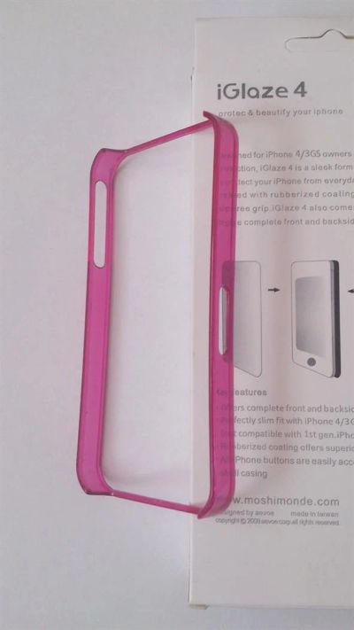 Лот: 3467725. Фото: 1. бампер Bumper iphone 4 4s фиолетовый. Чехлы, бамперы