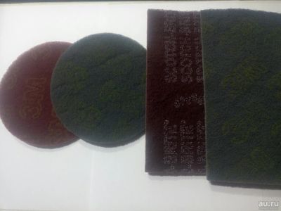 Лот: 9439932. Фото: 1. 3M 7448, 7447 scotch brite серый... Расходные материалы, сменные насадки
